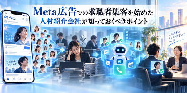 Meta広告での求職者集客を始めた人材紹介会社が知っておくべきポイント